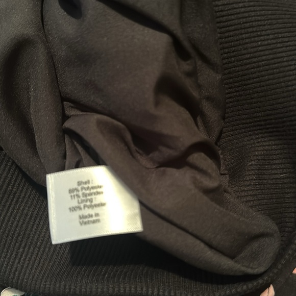 NWT Lane Bryant Black Floral Jacket Size 18/20 - Picture 9 of 9